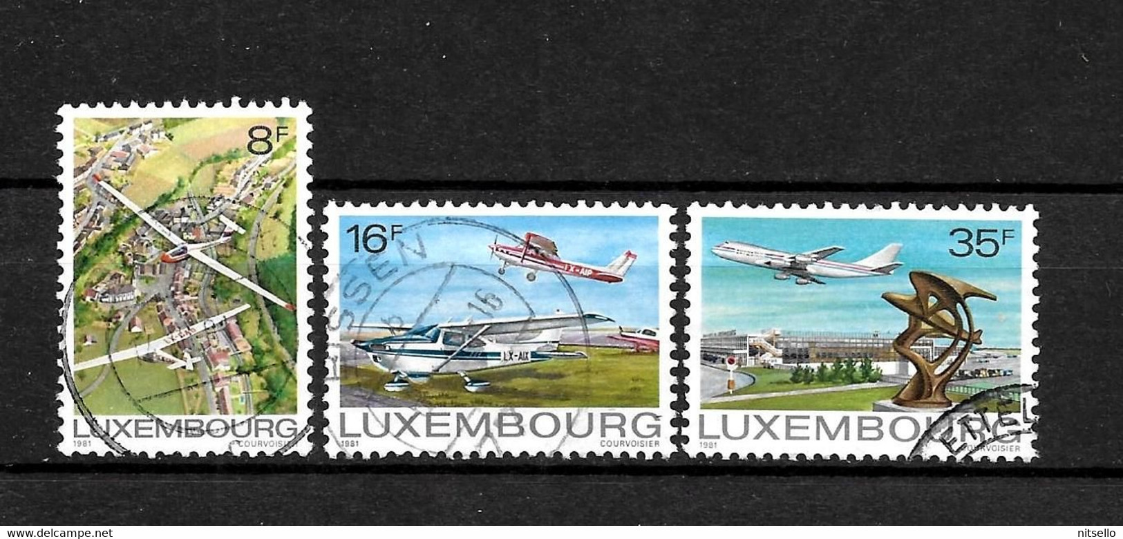 LOTE 1442 ///  LUXEMBURGO  YVERT Nº: 987/989   ¡¡¡ OFERTA - LIQUIDATION - JE LIQUIDE !!! - Used Stamps