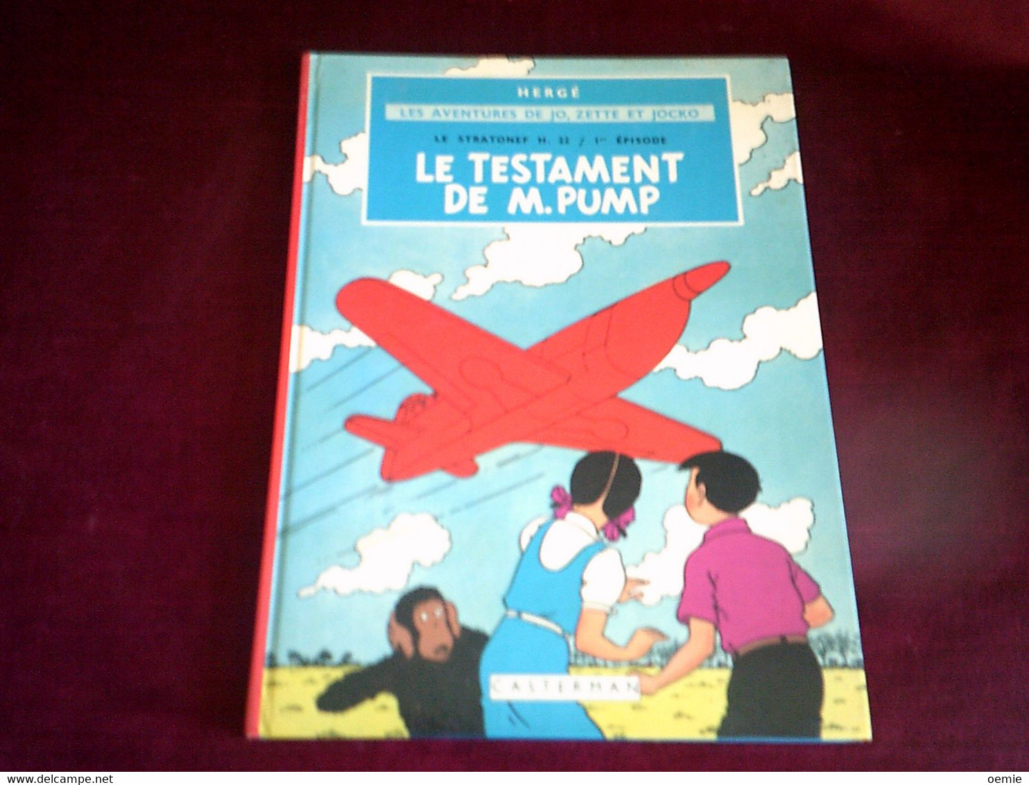 LES AVENTURES DE JO ZETTE ET JOCKO  LE TESTAMENT DE M. PUMP   EDITION 1966 / 0053  / 245 - Jo, Zette & Jocko