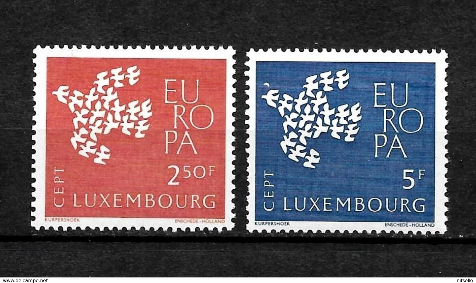 LOTE 1442A  ///  LUXEMBURGO  YVERT Nº: 601/602 **MNH  // CATAG/COTE:  1.25€   ¡¡¡ OFERTA - LIQUIDATION - JE LIQUIDE !!! - Unused Stamps
