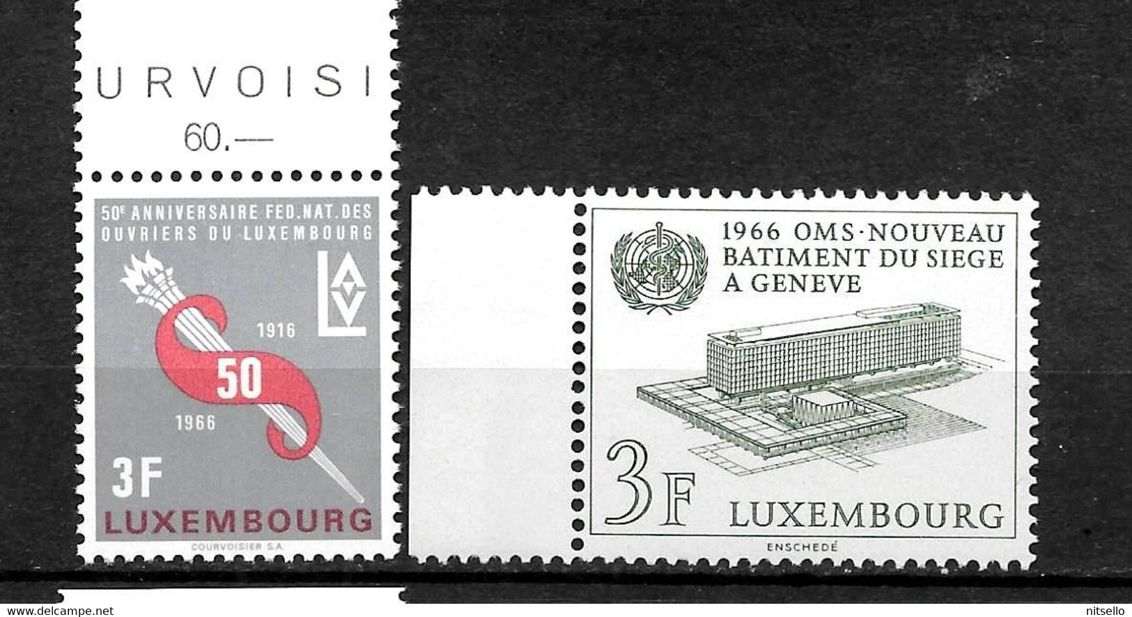 LOTE 1442A  ///  LUXEMBURGO  YVERT Nº: 678/679 **MNH  // CATAG/COTE:  0.80€   ¡¡¡ OFERTA - LIQUIDATION - JE LIQUIDE !!! - Unused Stamps