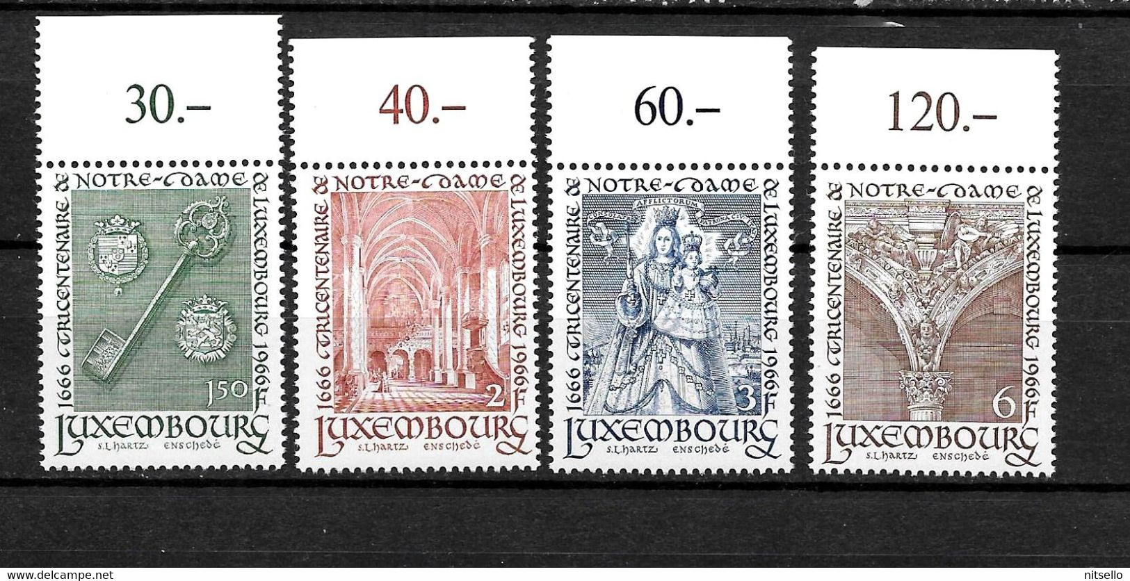 LOTE 1442A  ///  LUXEMBURGO  YVERT Nº: 680/683 **MNH  // CATAG/COTE:  1.50€   ¡¡¡ OFERTA - LIQUIDATION - JE LIQUIDE !!! - Neufs