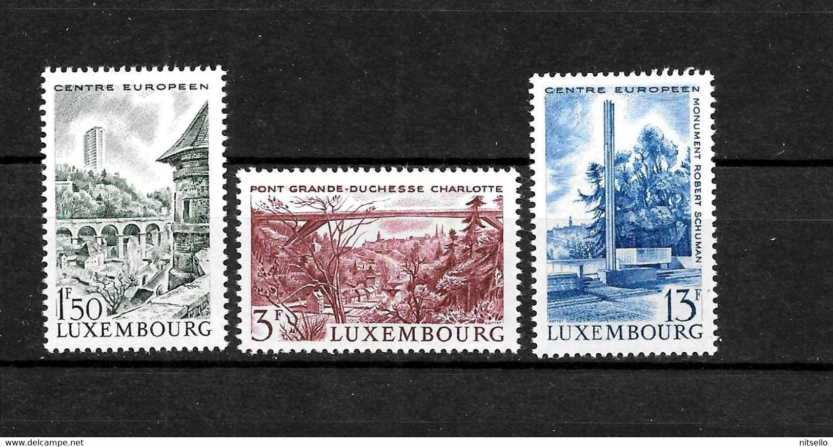 LOTE 1442A  ///  LUXEMBURGO  YVERT Nº: 688/690 **MNH  // CATAG/COTE:  1,50€   ¡¡¡ OFERTA - LIQUIDATION - JE LIQUIDE !!! - Unused Stamps