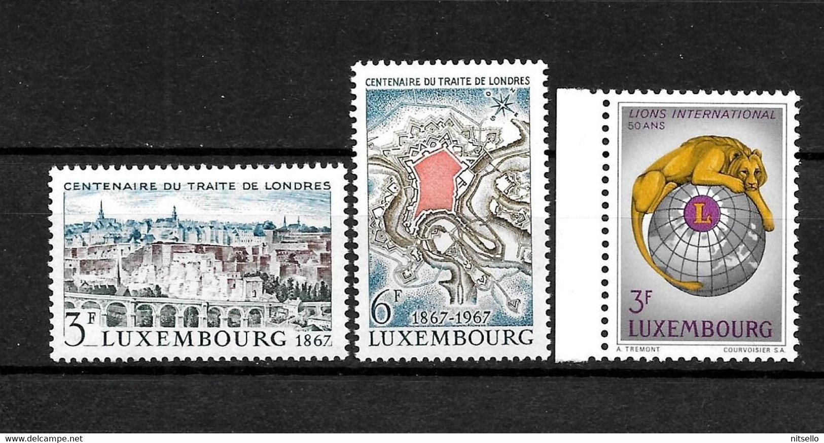 LOTE 1442A  ///  LUXEMBURGO  YVERT Nº: 697/699 **MNH  // CATAG/COTE:  1.25€   ¡¡¡ OFERTA - LIQUIDATION - JE LIQUIDE !!! - Nuevos