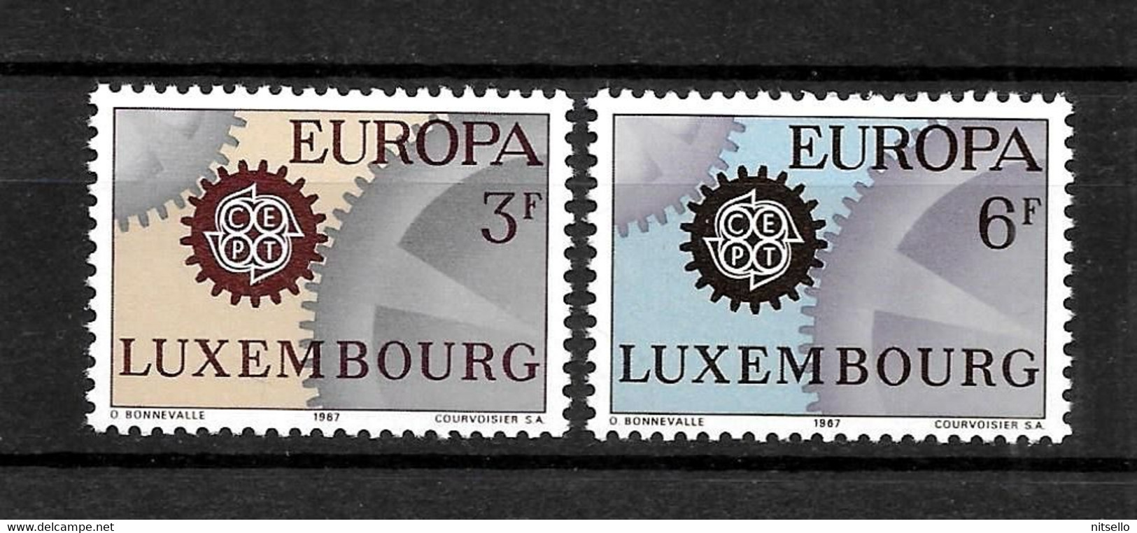 LOTE 1442A  ///  LUXEMBURGO  YVERT Nº: 700/701 **MNH  // CATAG/COTE: 2.25€   ¡¡¡ OFERTA - LIQUIDATION - JE LIQUIDE !!! - Neufs