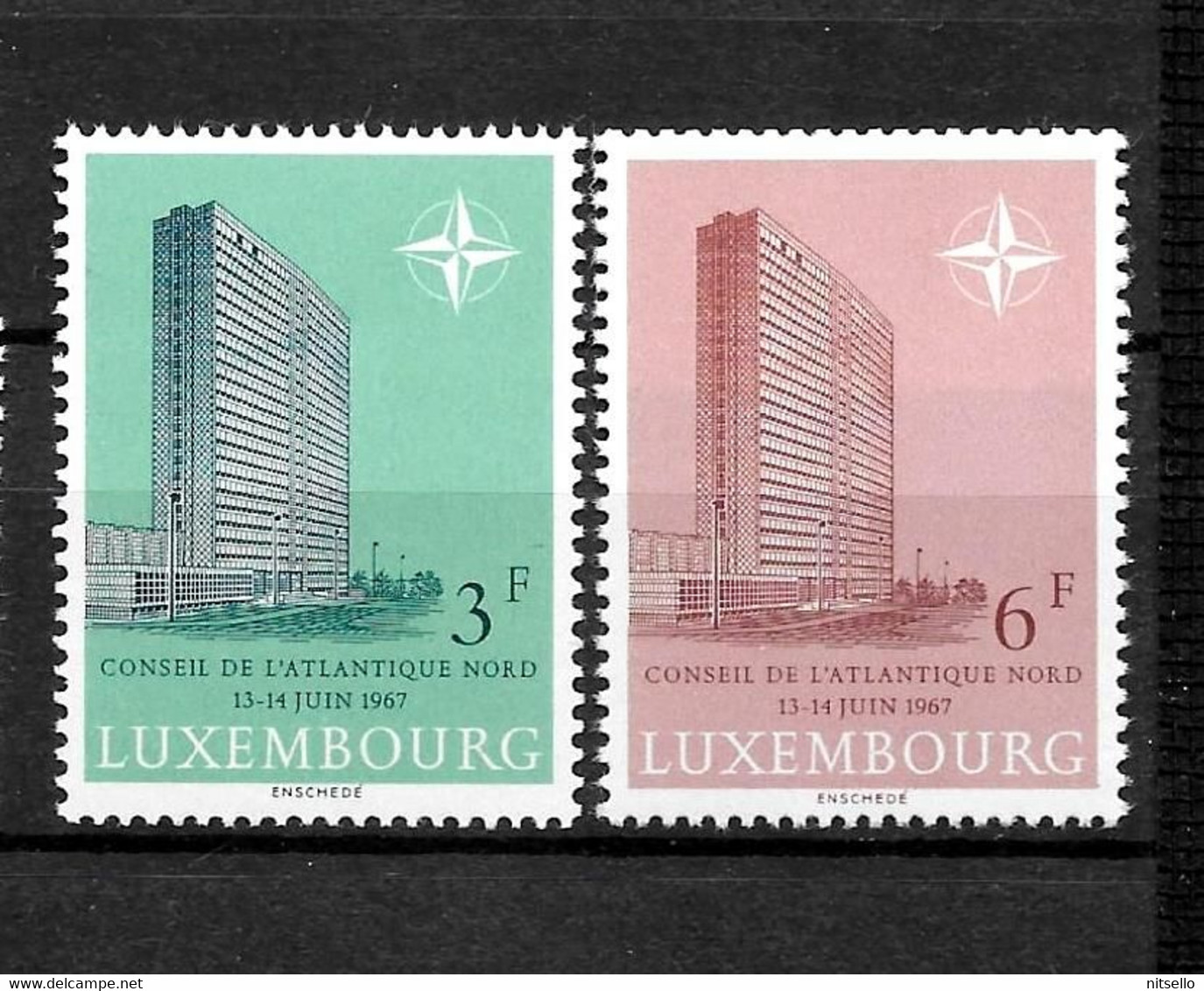 LOTE 1442A  ///  LUXEMBURGO  YVERT Nº: 702/703 **MNH  // CATAG/COTE: 1.25€   ¡¡¡ OFERTA - LIQUIDATION - JE LIQUIDE !!! - Nuovi