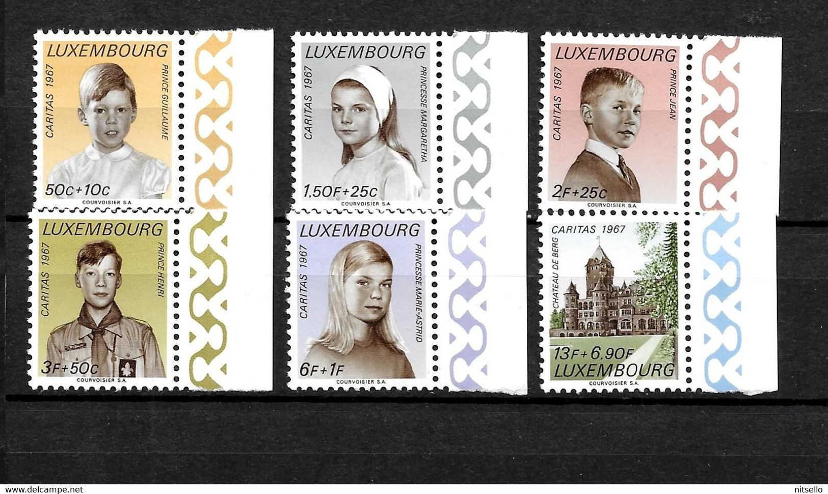 LOTE 1442A  ///  LUXEMBURGO  YVERT Nº: 710/715 **MNH  // CATAG/COTE: 4€   ¡¡¡ OFERTA - LIQUIDATION - JE LIQUIDE !!! - Ungebraucht