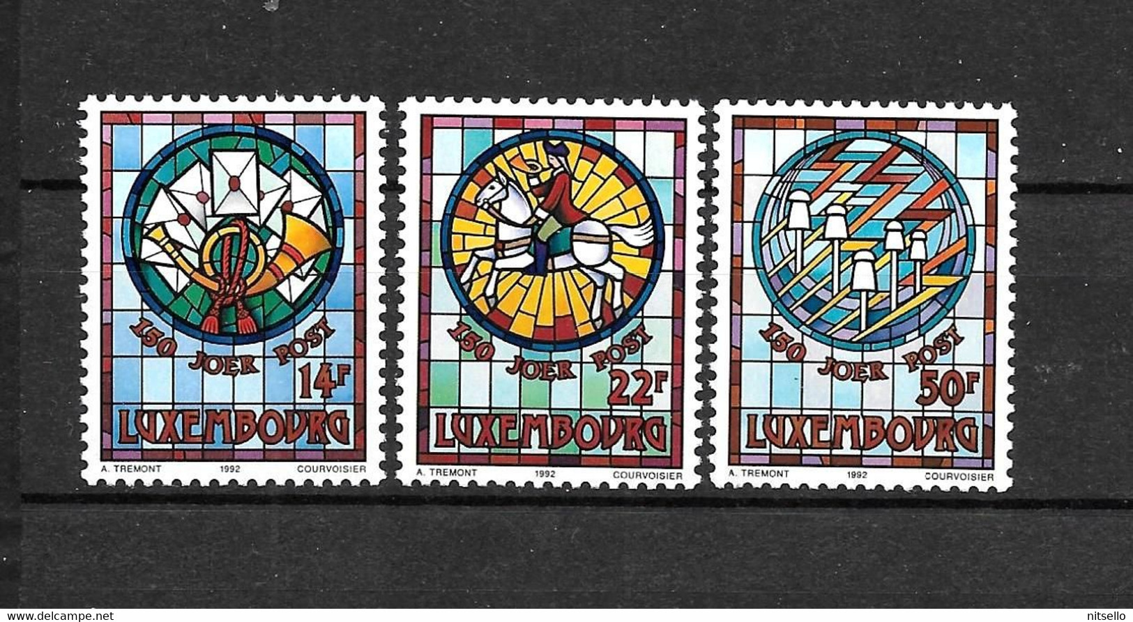 LOTE 1442A  ///  LUXEMBURGO  YVERT Nº: 1252/54 **MNH  // CATAG/COTE: 7€   ¡¡¡ OFERTA - LIQUIDATION - JE LIQUIDE !!! - Unused Stamps