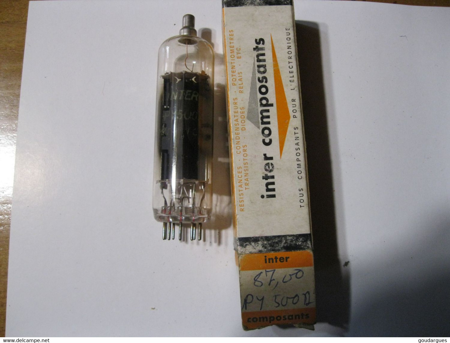 Inter Composants - Tube PY 500A - Elektronenbuis