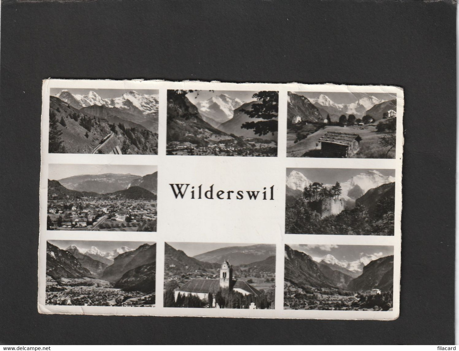 110109        Svizzera,    Wilderswil,   VG  1957 - Wilderswil