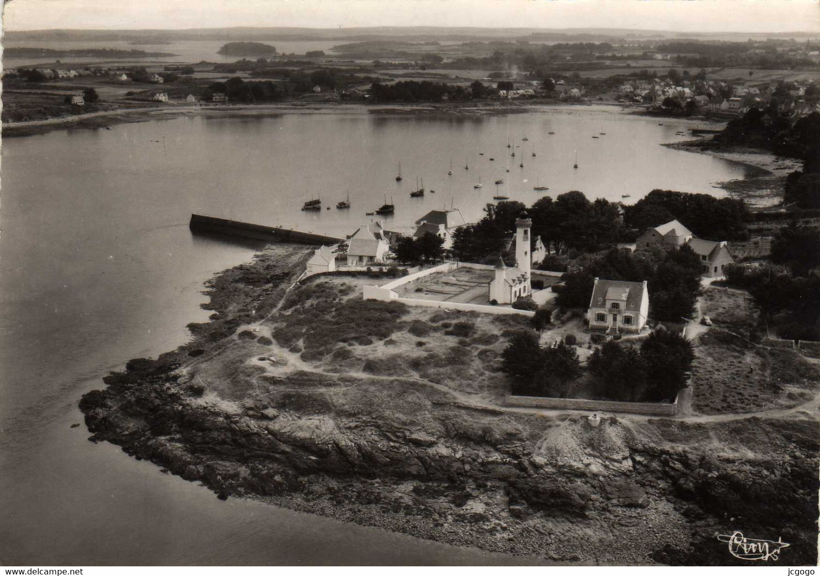 PORT NAVALO  La Côte, Côté Sud  Vue Aérienne  1958 - Andere & Zonder Classificatie