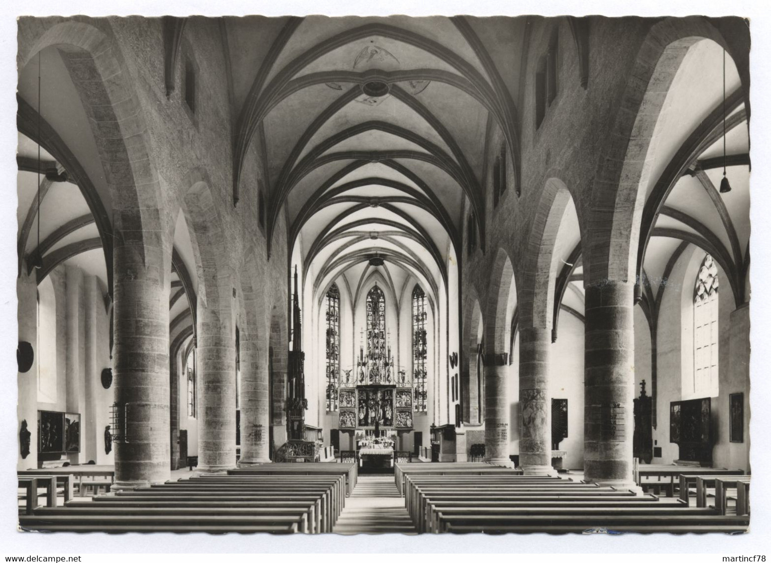 8540 Schwabach Mfr. Evang.-Luth. Stadtkirche Gel. 1971 - Schwabach