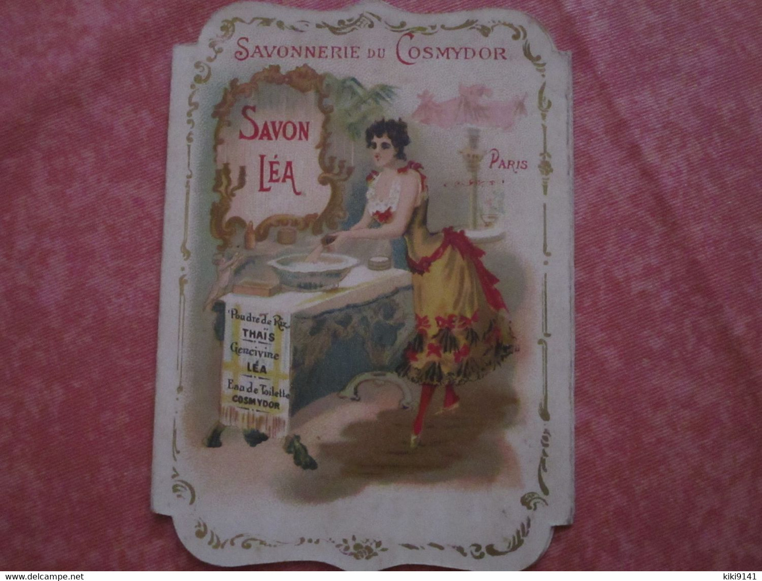 SAVON TRÈFLE MAGENTA - Calendrier Parfumé 1904 - (dépliant 3 Volets) - Anciennes (jusque 1960)