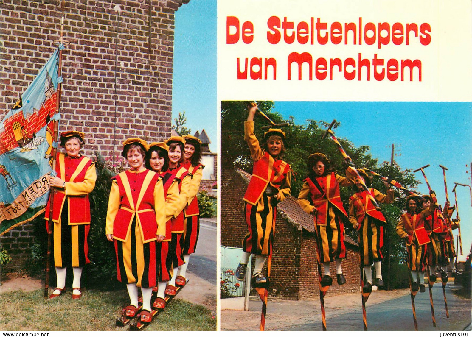 CPSM De Steltenlopers Van Merchtem         L1301 - Merchtem