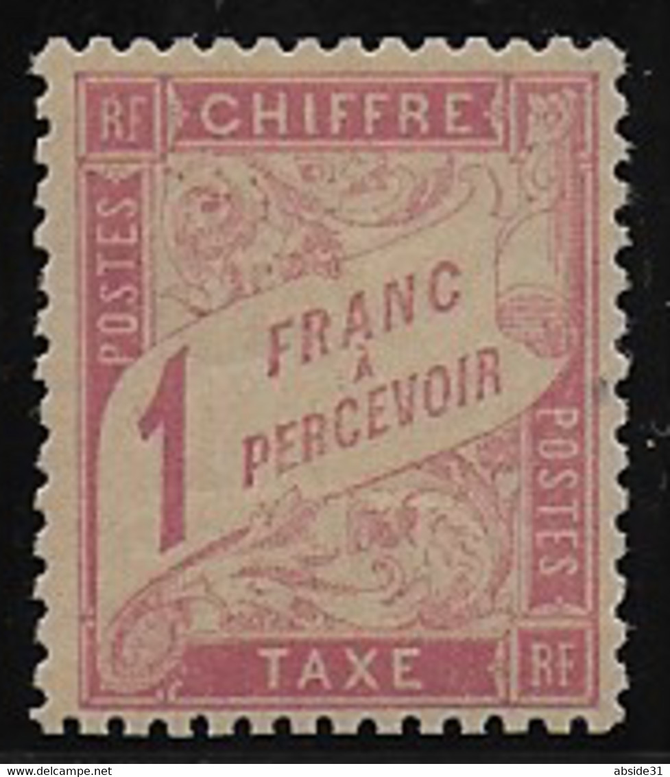 Taxe N° 39 * *   - Cote : 1850 € - 1859-1959 Mint/hinged