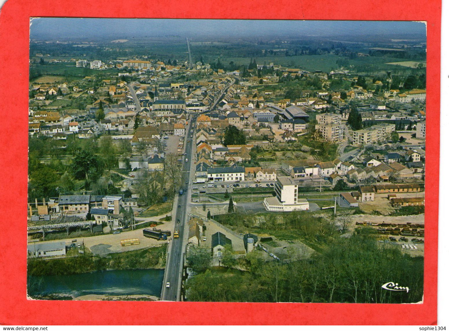 DOMPIERRE-sur-BESBRE  - Vue Générale  Aérienne  - 1985 - - Sonstige & Ohne Zuordnung