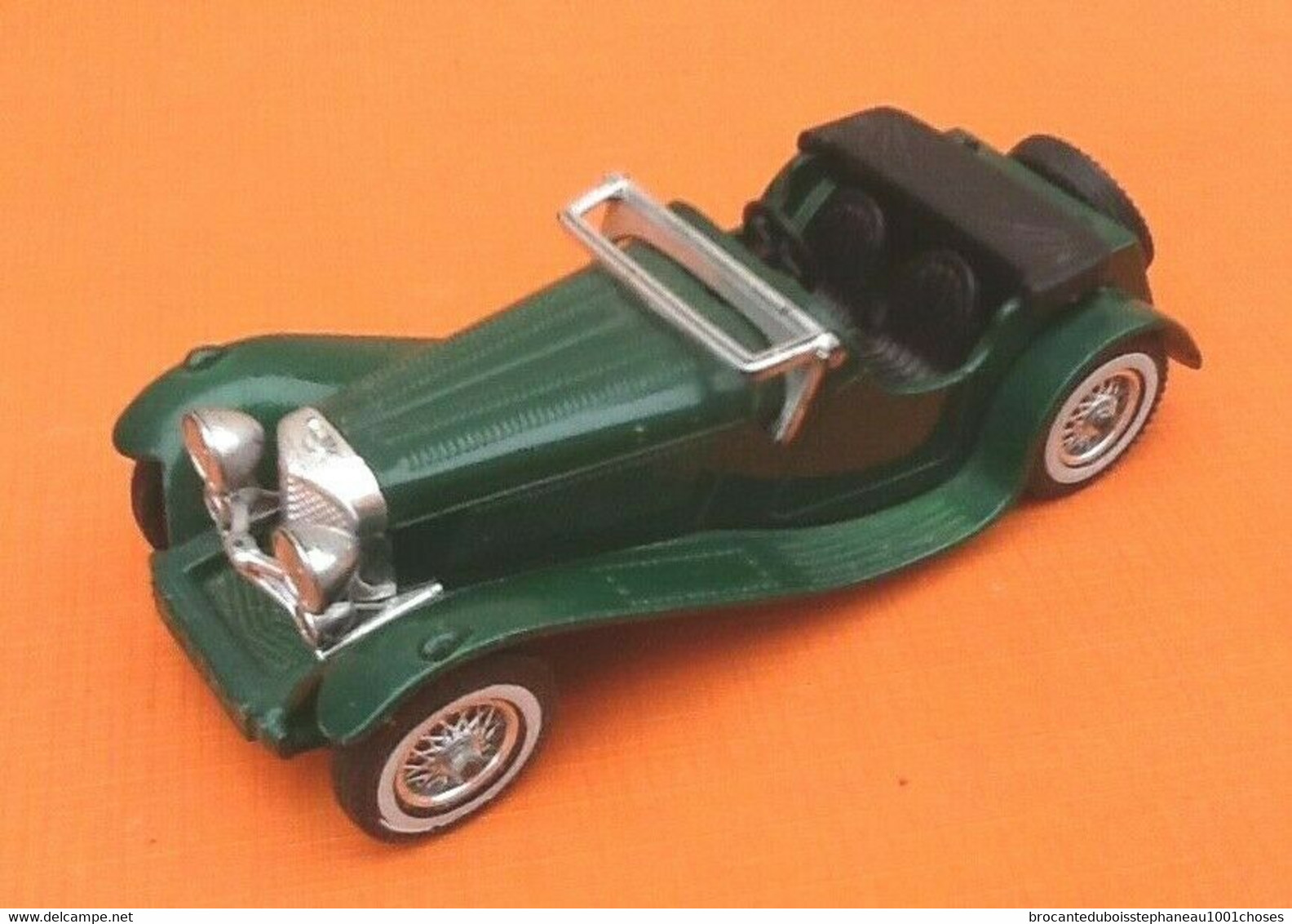 Voiture Miniature ​​​​​​​Jaguar SS100 (1936)   Matchbox   (1977) Echelle : 1/43ème   Made In England - Matchbox