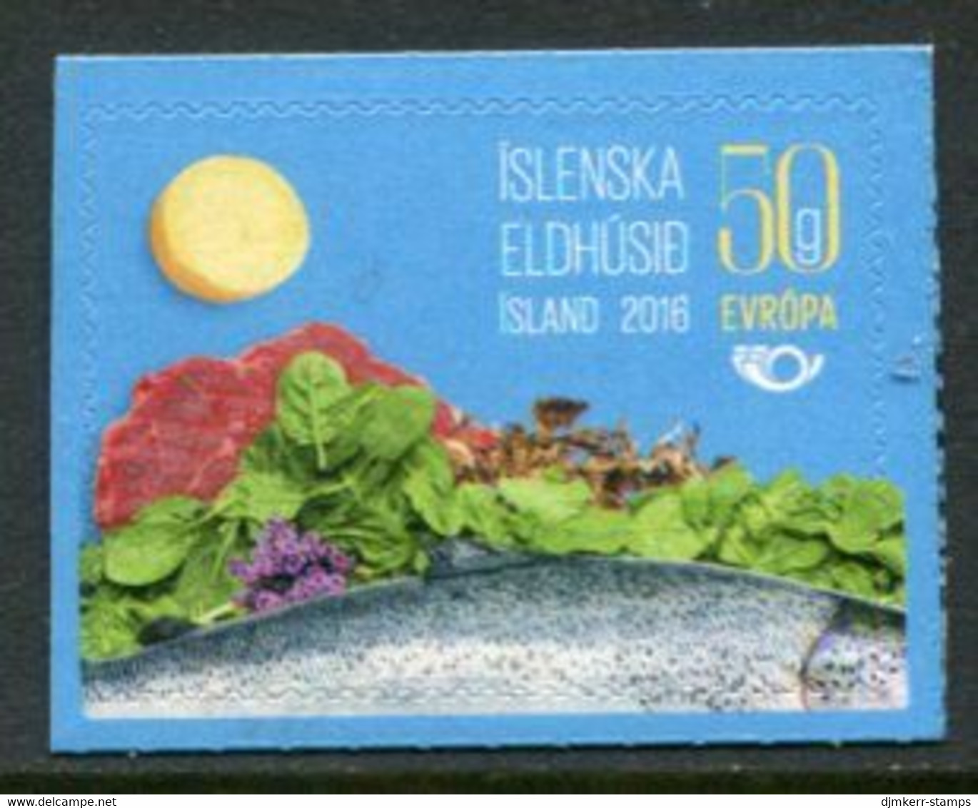 ICELAND  2016 Nordic Cuisine MNH / **.  Michel 1486 - Nuevos