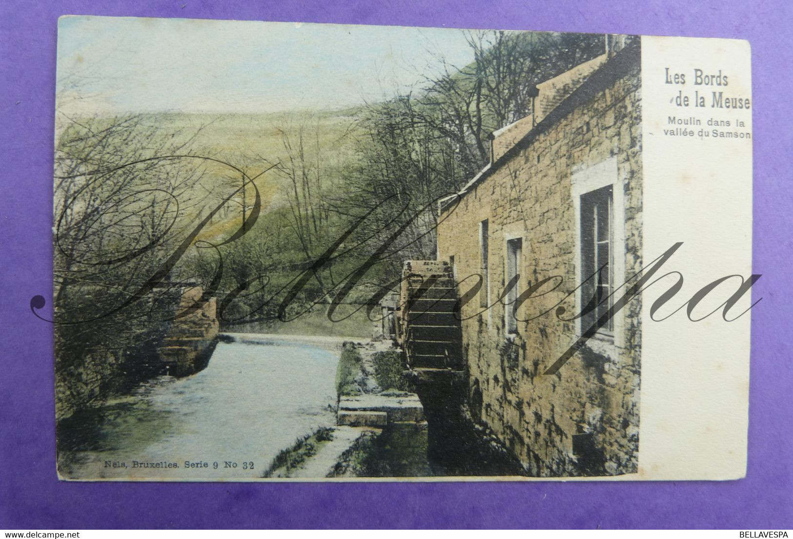 Vallée De Samson. Moulin A Eaux. Watermolen;  Nels Serie 9 N°32 - Andenne