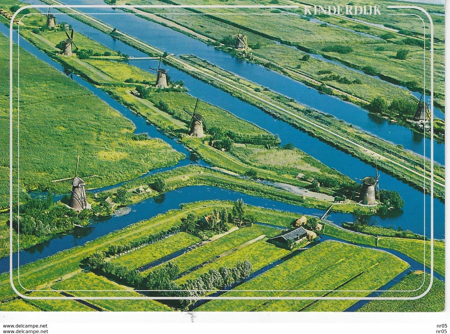 PAYS BAS ( Europe) - PANORAMA MOLENS KINDERDIJK ( MOLEN - MOULIN A VENT - MILL ) - HOLLAND - Kinderdijk