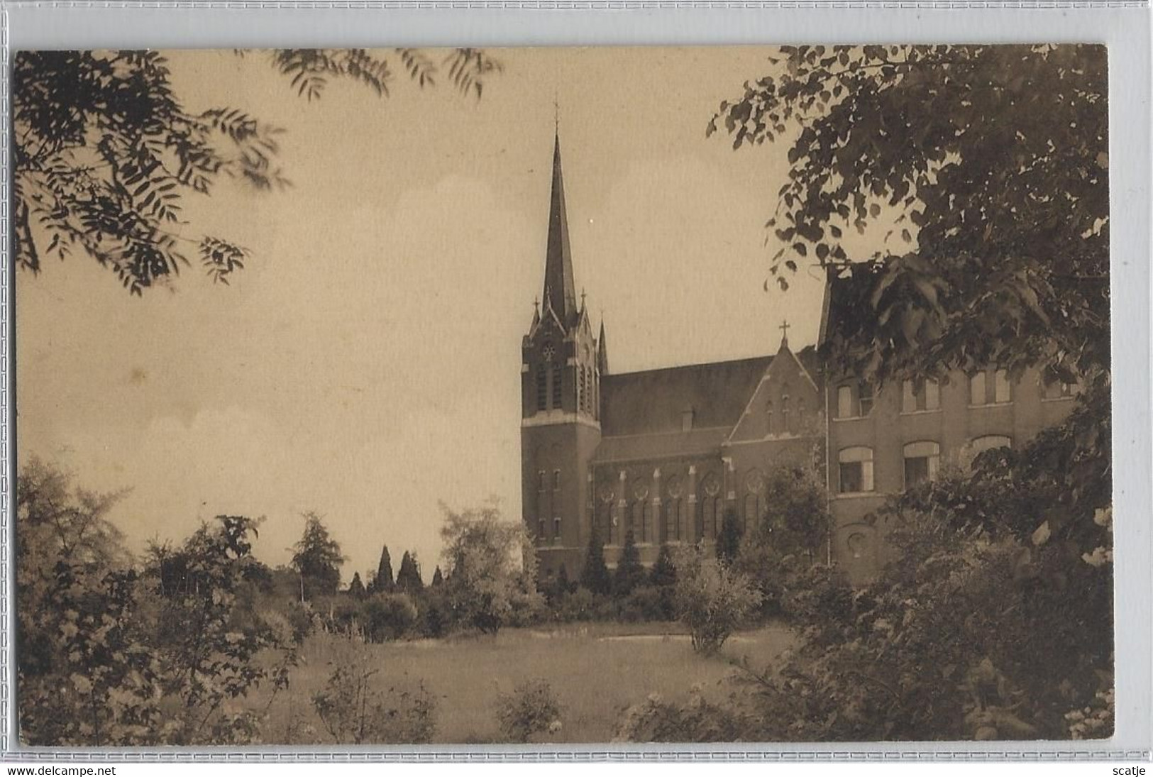 Bree  -  Gerdingen.   -    Missionarissen Van Het H. Hart.  -   Klooster   -   1953   Naar   Brugge - Bree