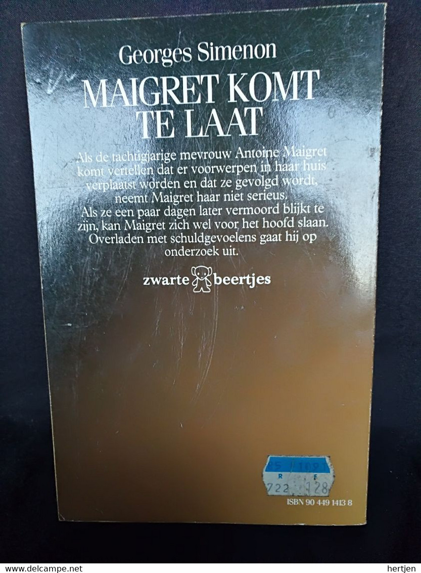 Maigret Komt Te Laat - Georges Simenon - Detectives & Espionaje