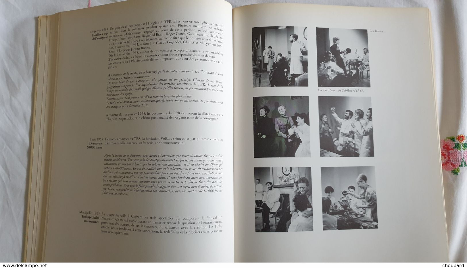 Livre L'AMANT MILITAIRE  D'Après Goldoni  La 27iem Mise En Scène De L'histoire  Du Théatre Populaire Romand 1961 - 1976 - Autres & Non Classés