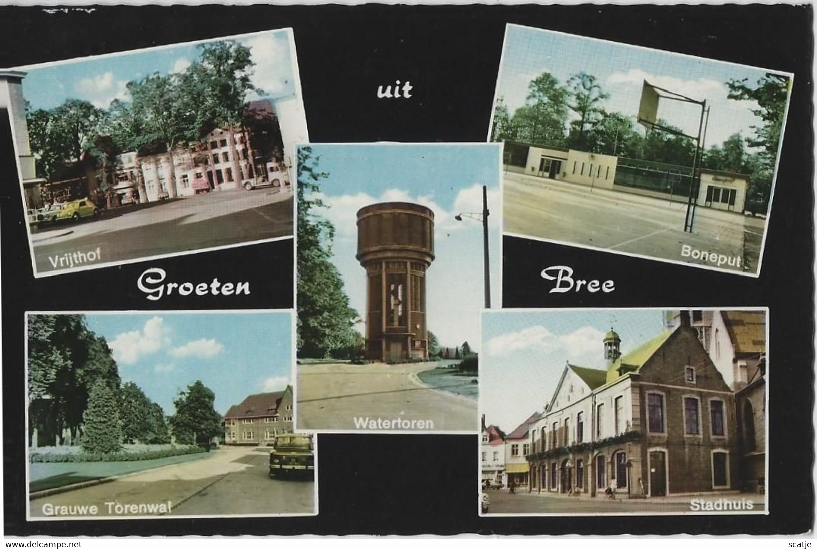 Bree  -  Groeten Uit Bree   -   1971   Naar   Schaesberg - Bree