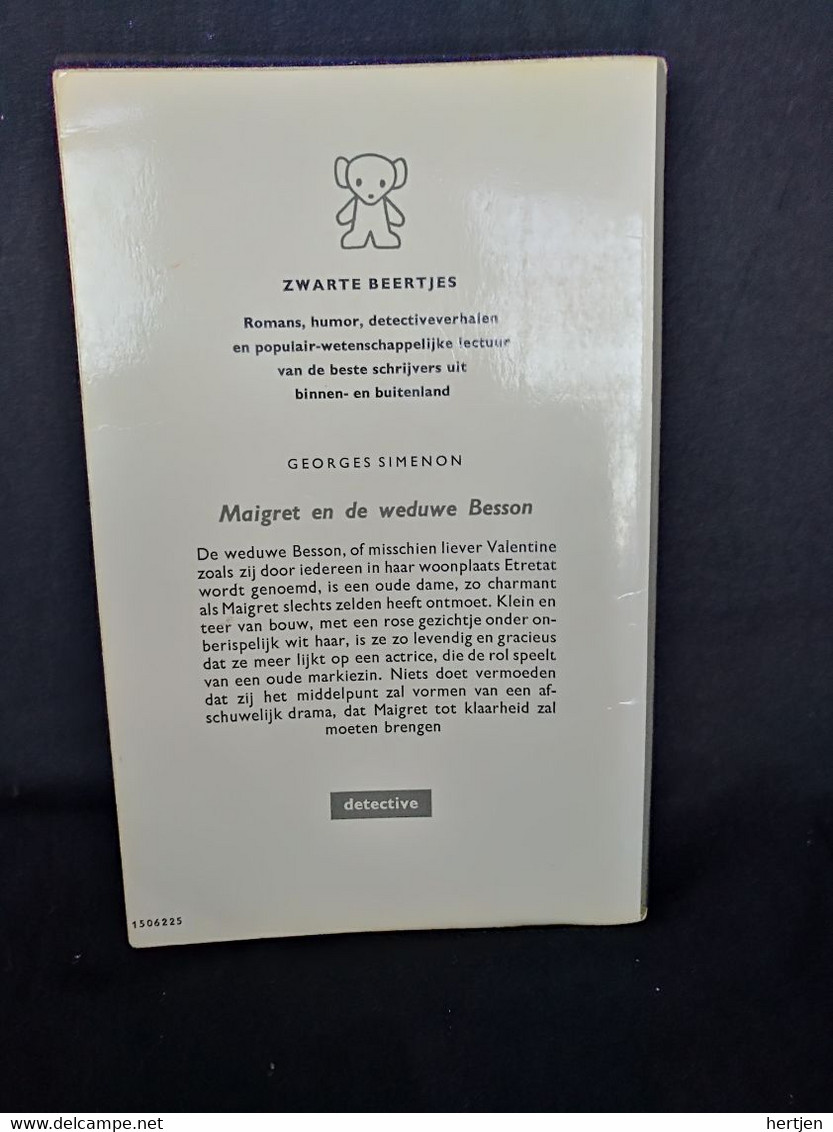 Maigret En De Weduwe Besson  - Georges Simenon - Détectives & Espionnages