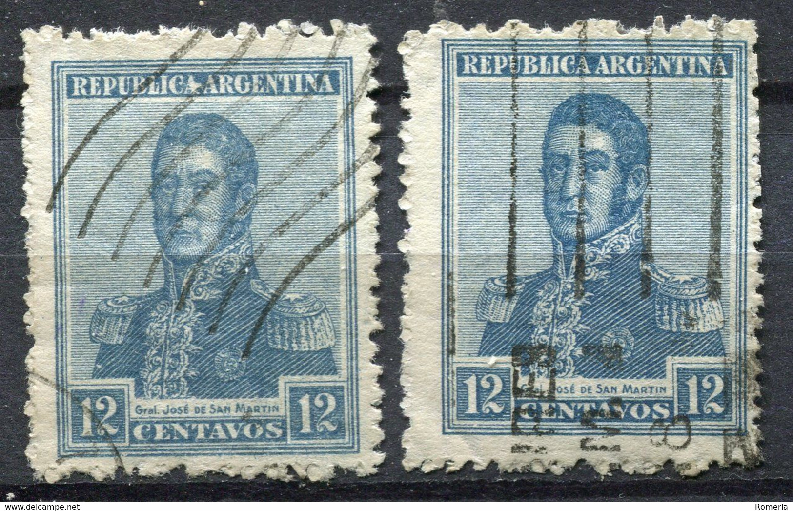 Argentine - 1921 -> 1922 - Lot Timbres Oblitérés - Nºs Dans Description - Usati