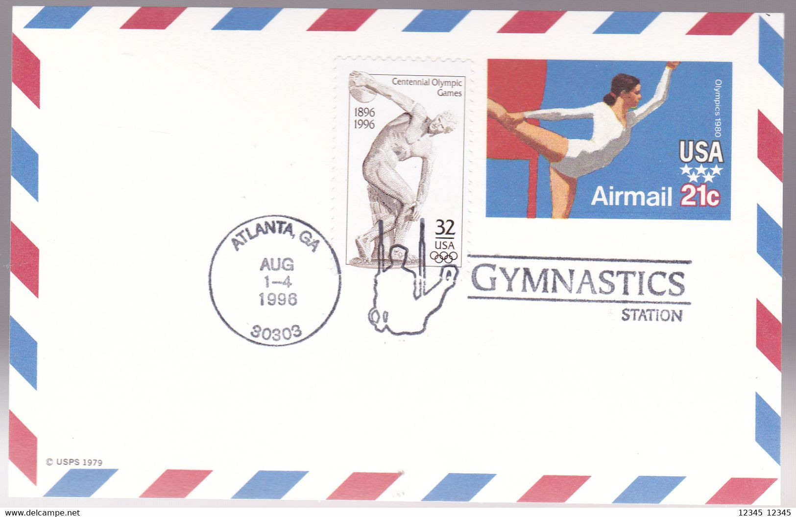 Amerika 1980, Olympics 1980, Olympic Games, Gymnastics Station - 1961-80