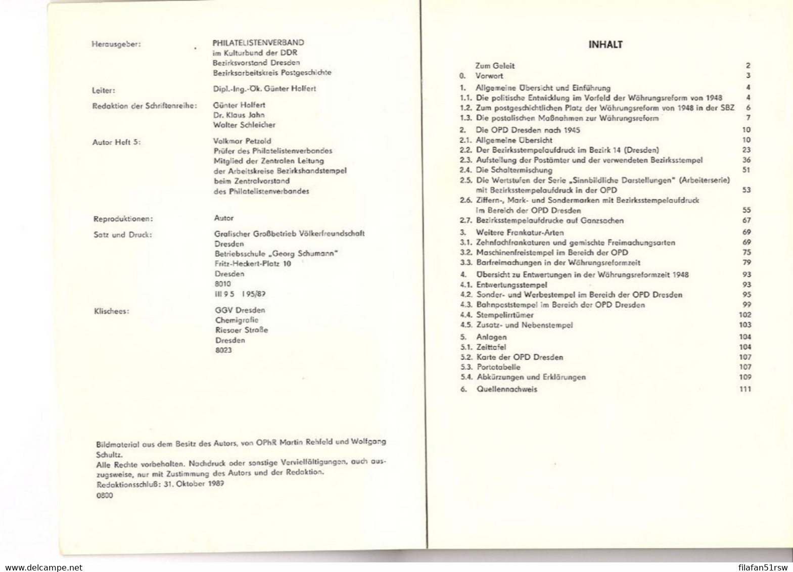 Zum Postwesen In Dresden Während Der Revolutionären Erhebung Im Mai 1849, Kulturbund, Heft 4, Günter Holfert - Autres & Non Classés