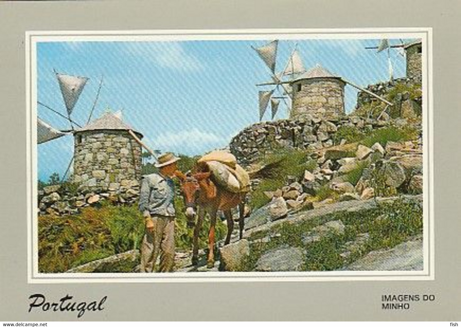 Portugal & Marcofilia, Esposende, Beekeeper And Old Windmills, Schiedam  Netherlands 1995 (138) - Covers & Documents