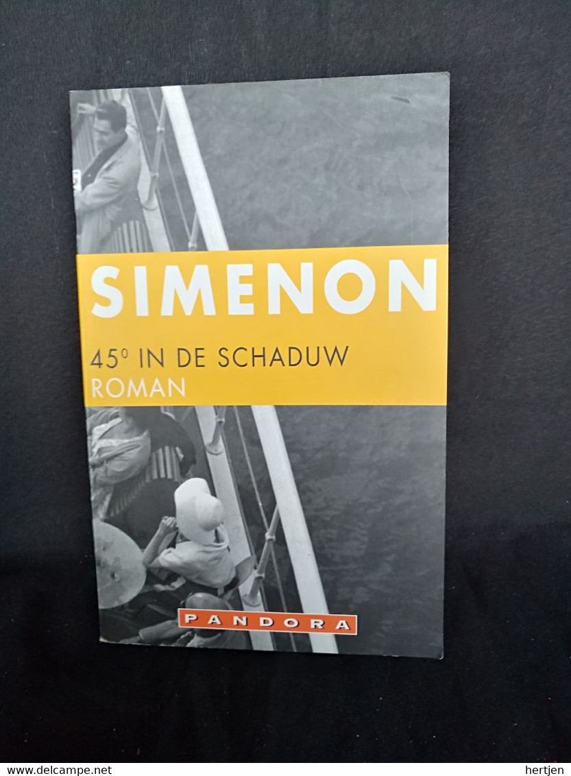 45° In De Schaduw  - Georges Simenon - Literatuur