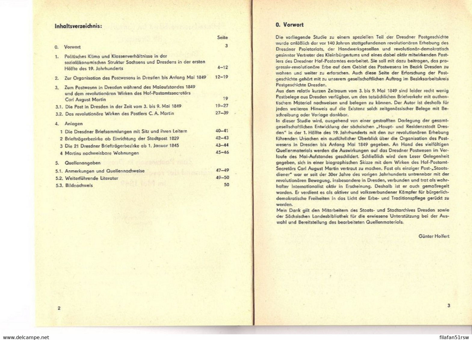 Die Währungsreform 1949 In Der OPD 14 Dresden, Kulturbund Heft 5	Volkmar Petzold, Günter Holfert - Philatélie Et Histoire Postale