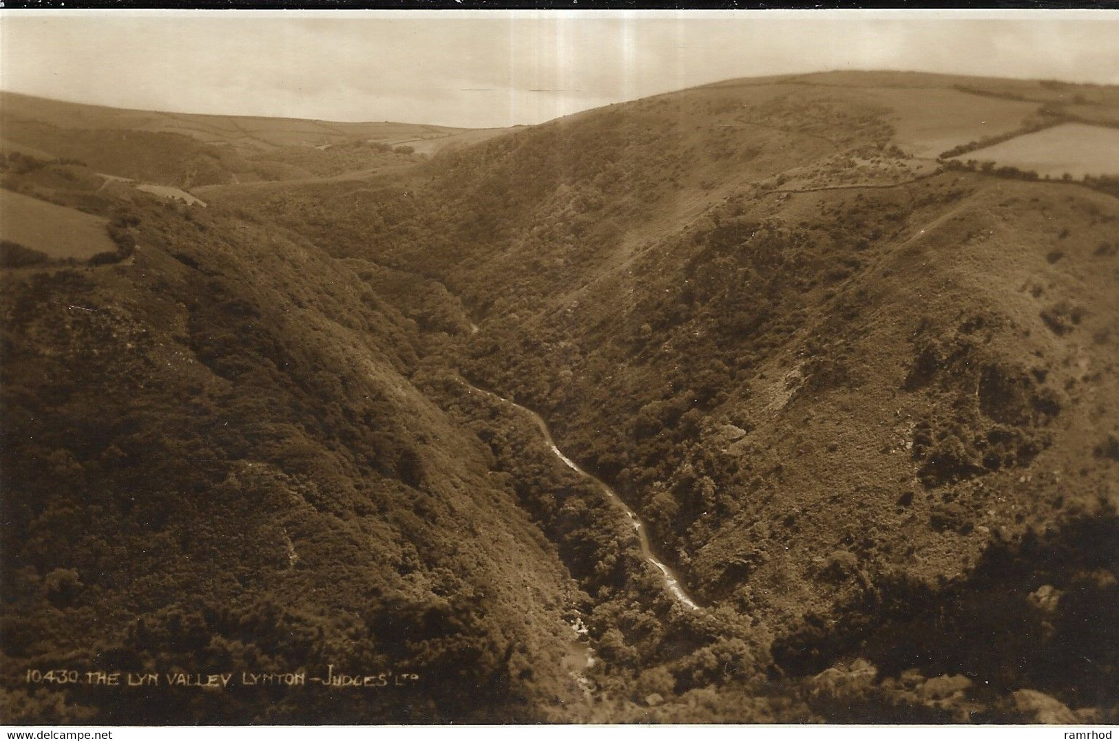 LYNTON, The Lyn Valley (Publisher - Judges) Date - Unknown, Unused - Lynmouth & Lynton