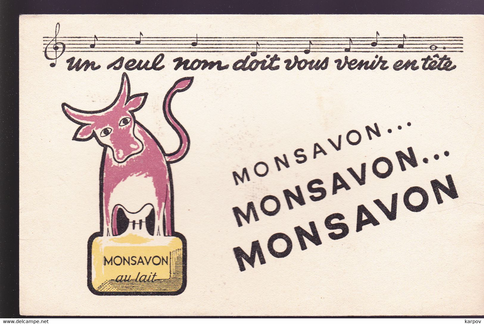 BUVARDS -  MONSAVON AU LAIT - Parfums & Beauté