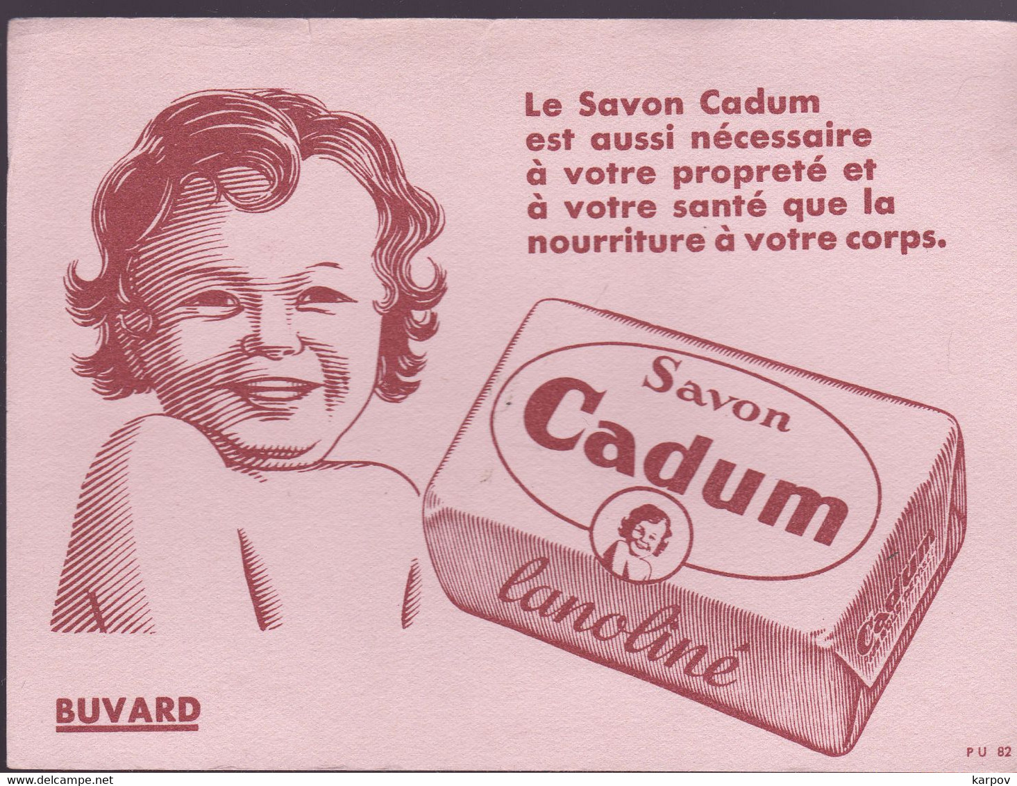 BUVARDS -  SAVON CADUM - Profumi & Bellezza