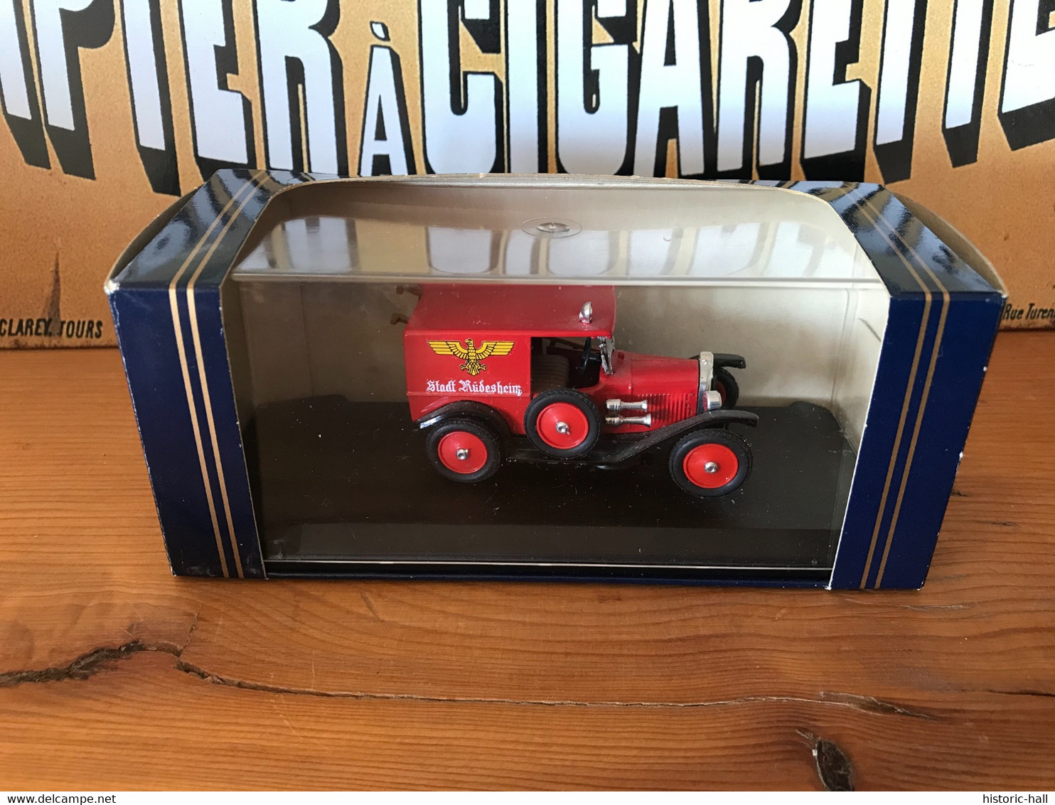 ELIGOR 1095 - Opel Laubfrosch 1925 - Pompiers Ville De RUDESHEIM - Matchbox