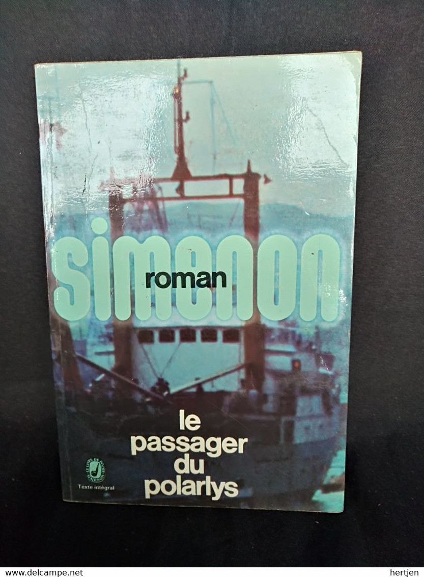 Le Passager Du Polarys - Georges Simenon - Belgian Authors