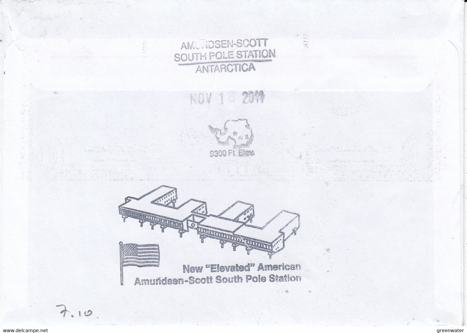 Ross Dependency Scott Base 2012 Flight Scott Base To South Pole Station Ca Ross 17 JAN 2012 (AF192) - Vuelos Polares