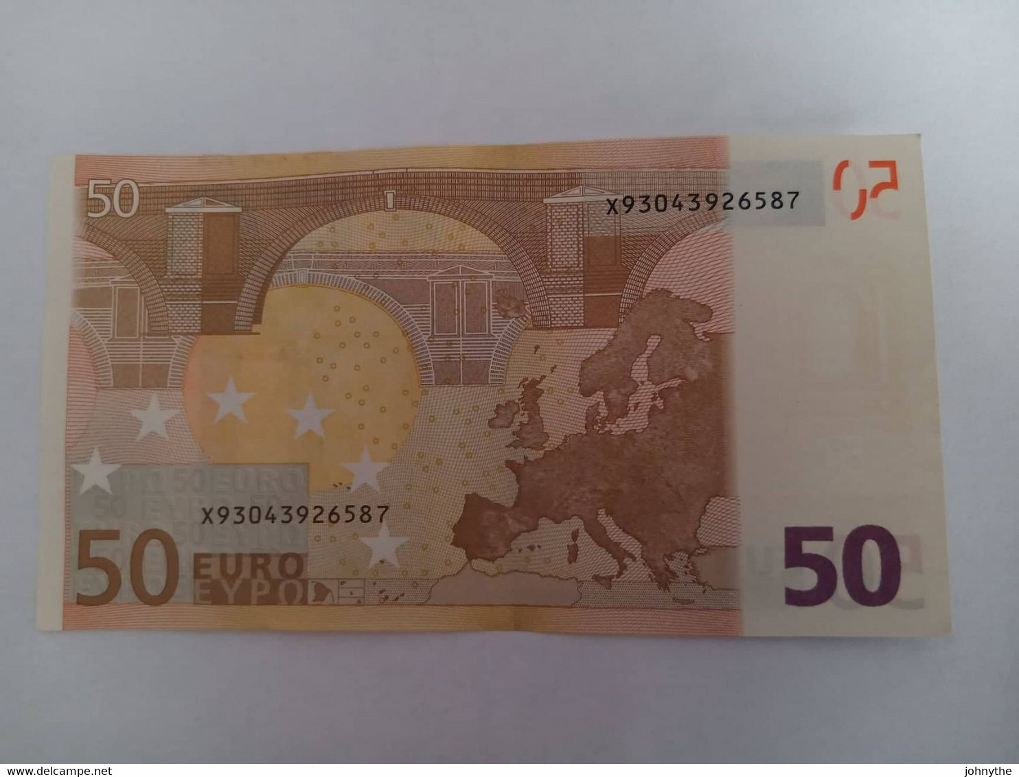 Cyprus 50 Euros Banknote Signature Draghi R055G1 - Chypre