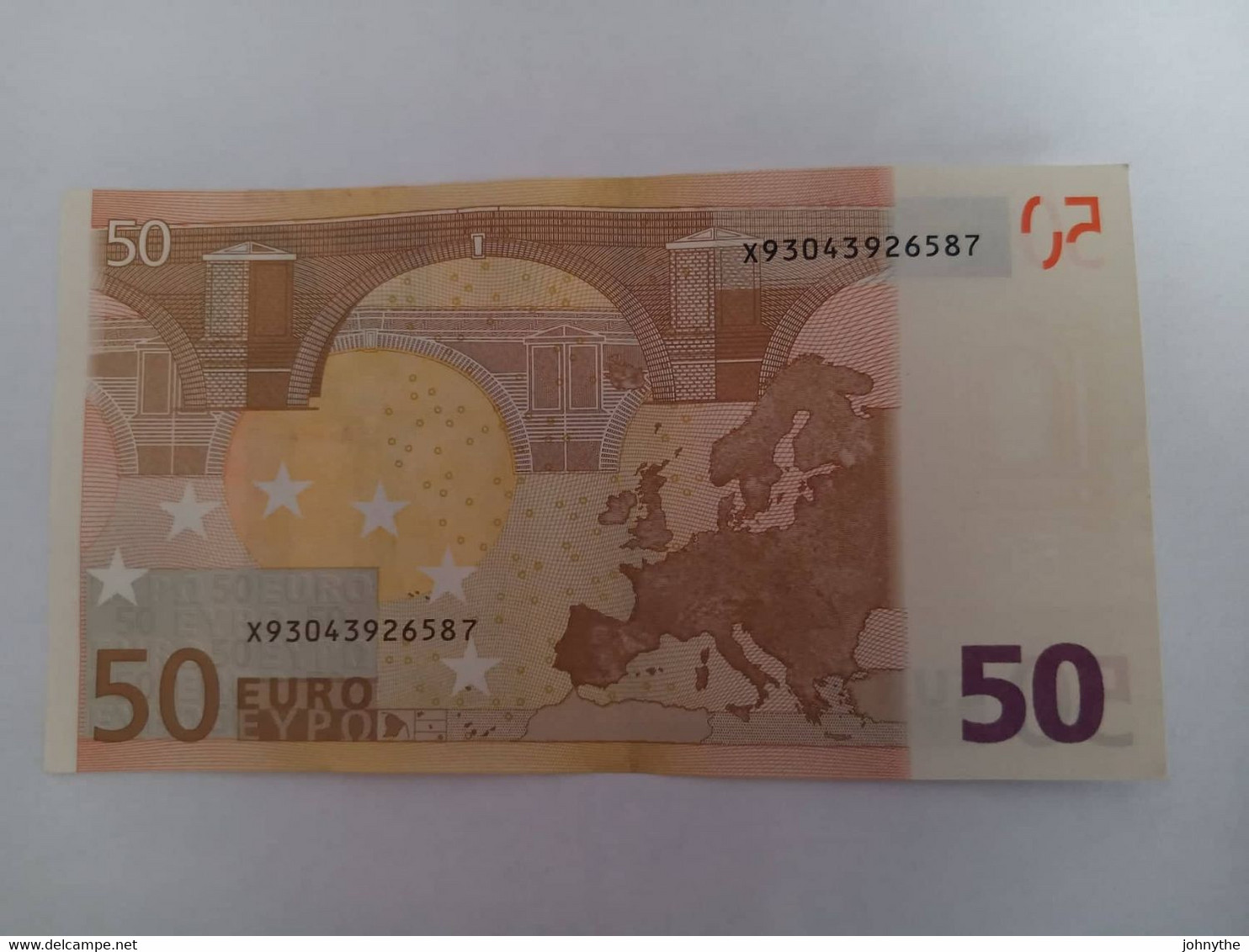 Cyprus 50 Euros Banknote Signature Draghi R055G1 - Cyprus