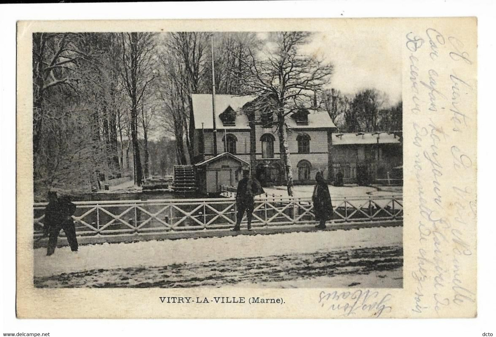 VITRY-la-VILLE (51) Marne, Envoi 1916 - Vitry-la-Ville