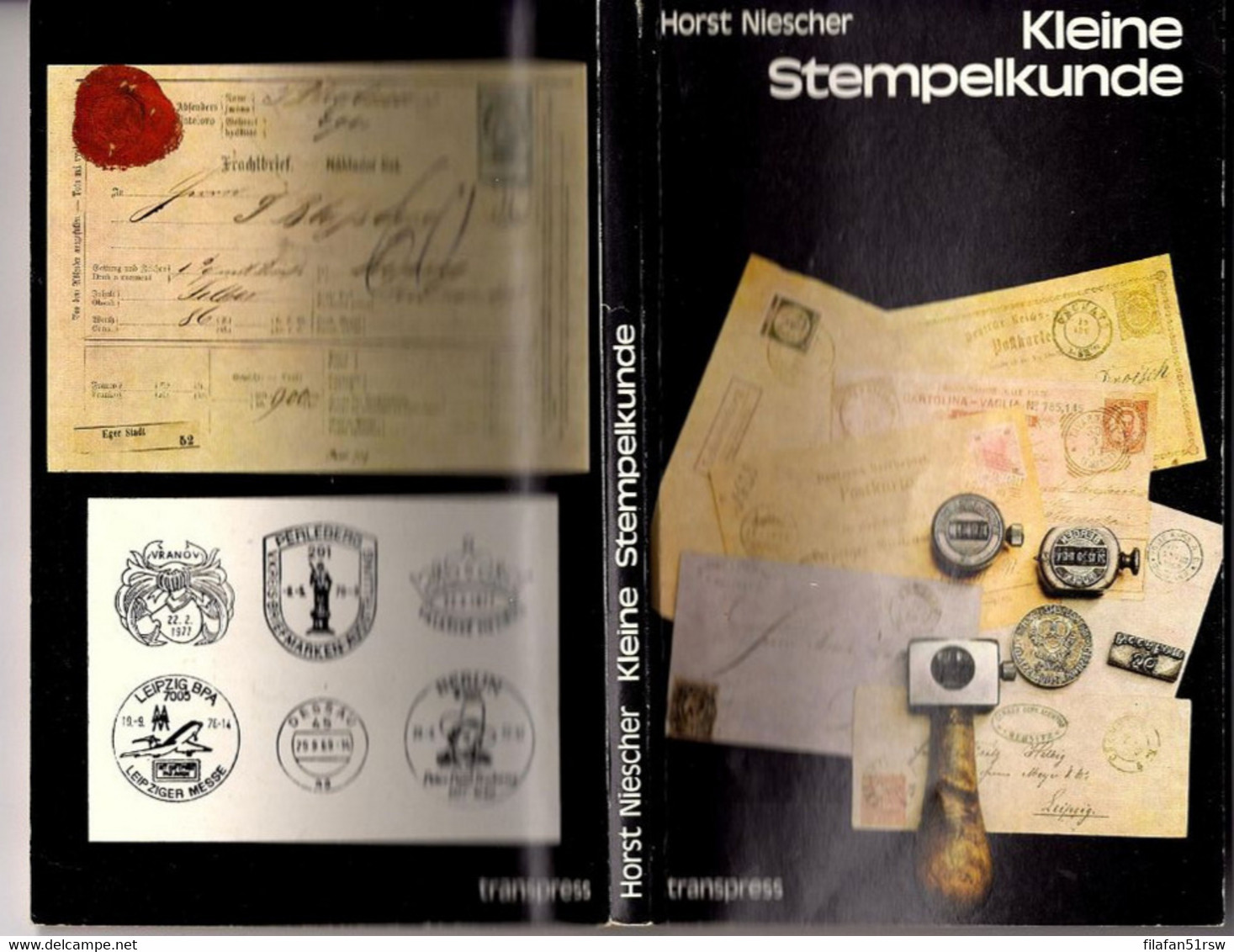Kleine Stempelkunde, 1. Auflage, Horst Niescher, 162-925/197/84 Transpress, 1984, - Stempel