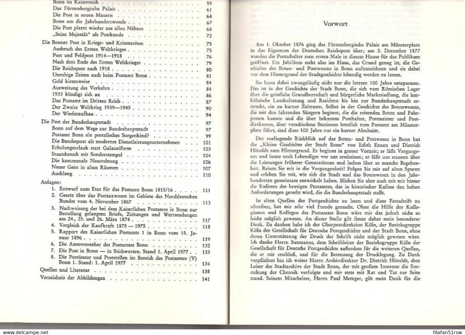 Oberpostdirektion Köln, Geschichte Und Gegenwart, Margot Eilers, Deutsche Postgeschichte Köln, 1977 - Philatélie Et Histoire Postale