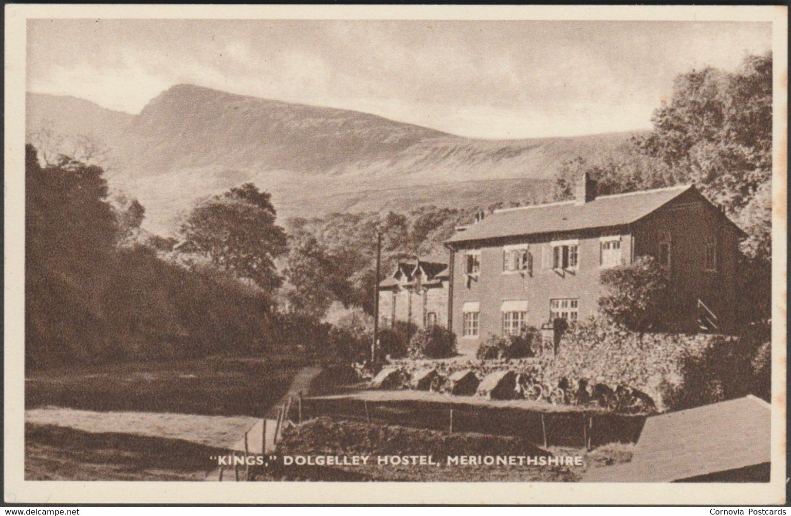 "Kings", Dolgelley Hostel, Merionethshire, C.1940s - YHA Postcard - Merionethshire