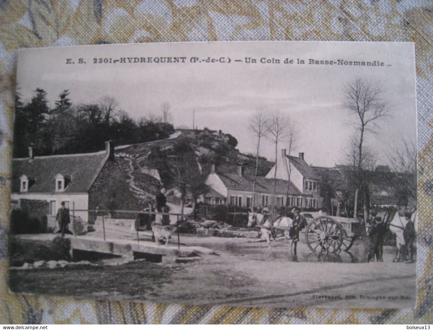 CPA.    HIDREQUENT. Un Coin De La Basse-Normandie. - Harnes