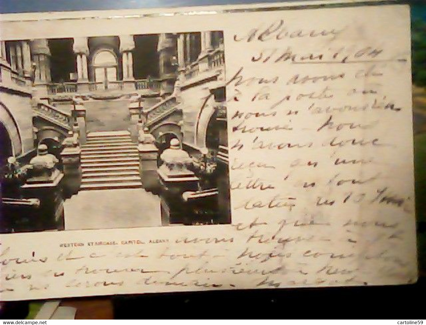 USA  Western Staircase Capitol Building Albany New York  VB1904 IO6297 - Albany