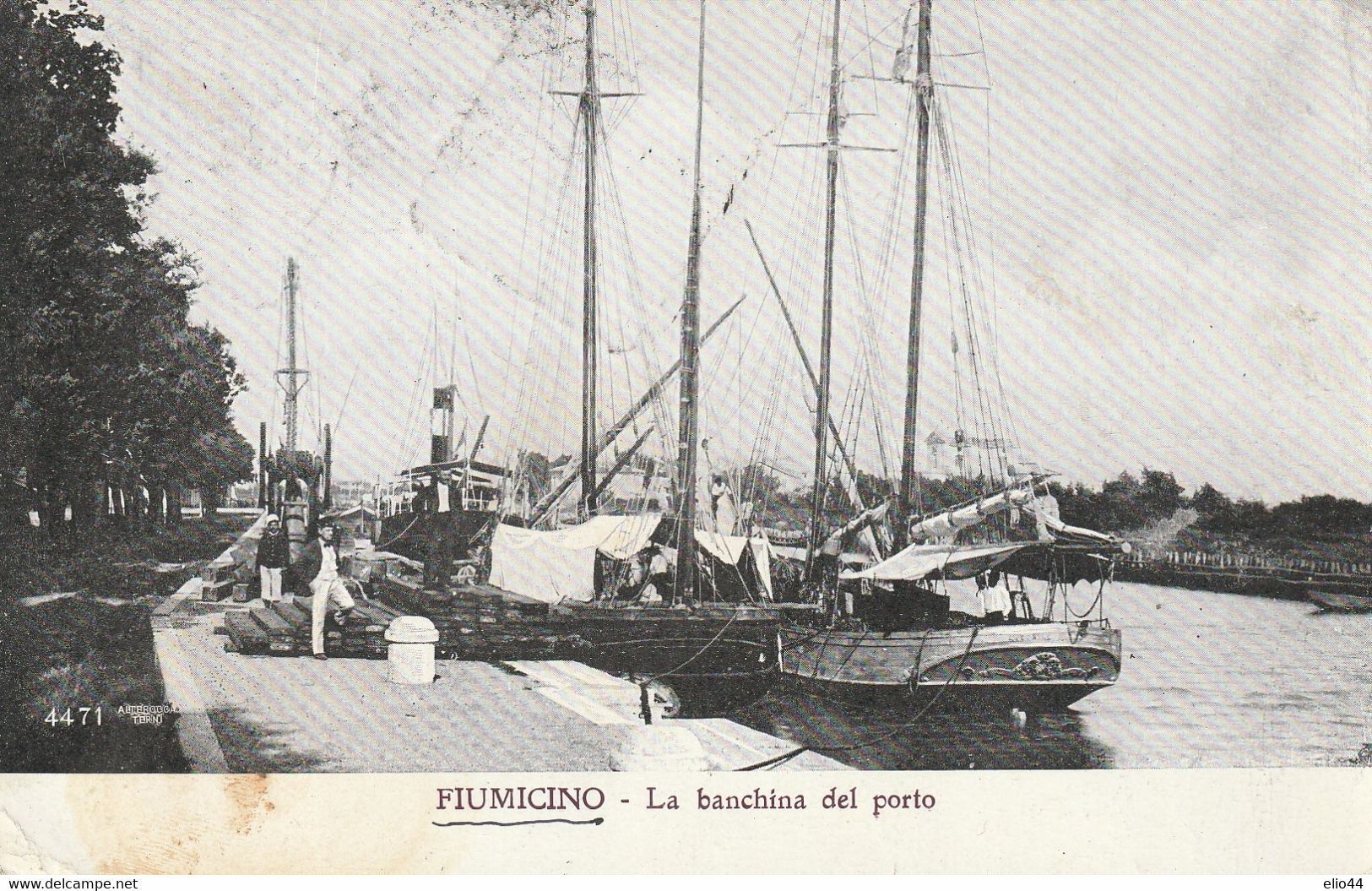 Lazio - Roma - Fiumicino -  La Banchina Del Porto - - Fiumicino