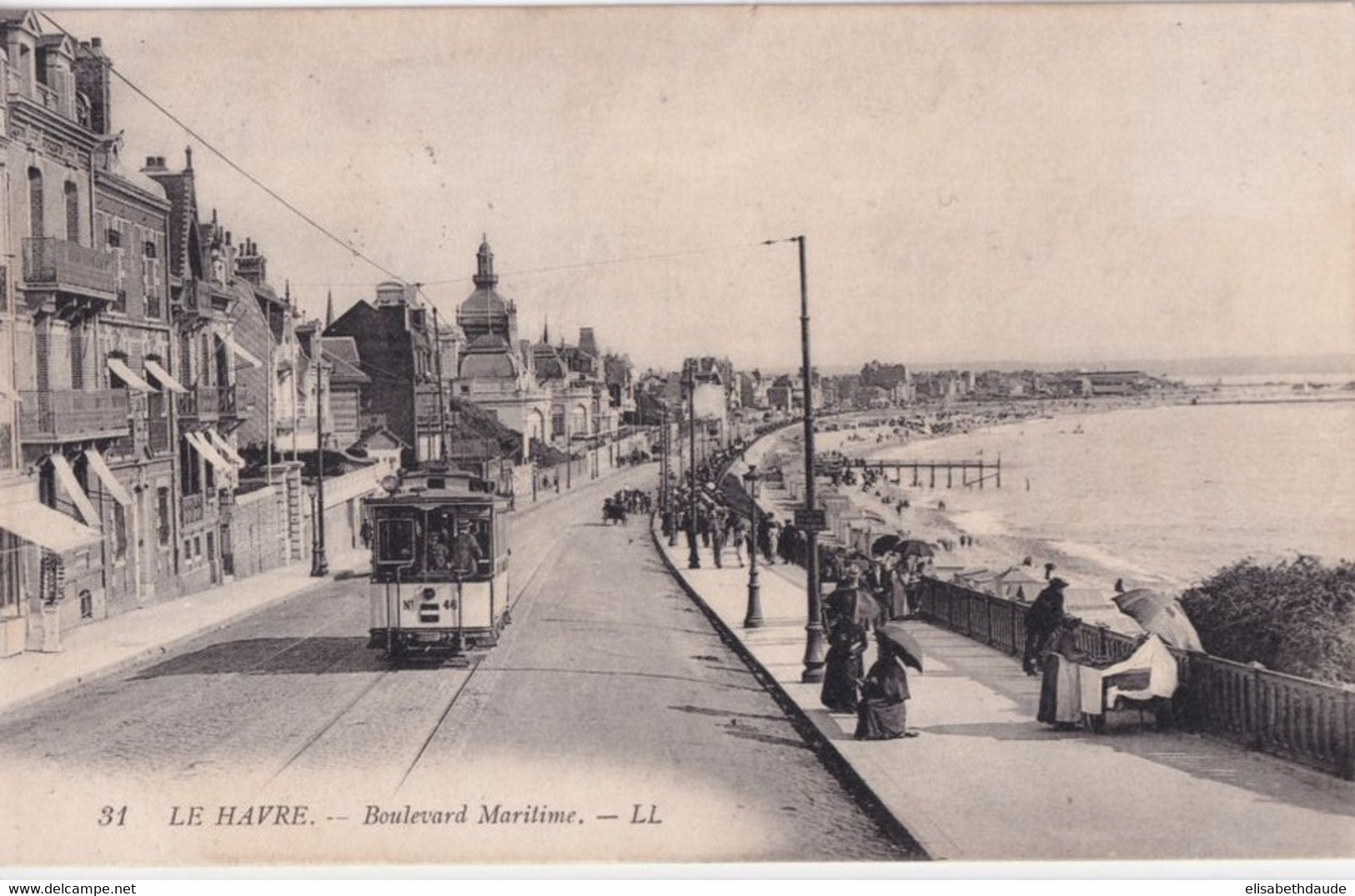 BELGIQUE - 1915 - CARTE De LE HAVRE (SPECIAL) GOUVERNEMENT BELGE En EXIL En FRANCE => PARIS - 1914-1915 Rode Kruis